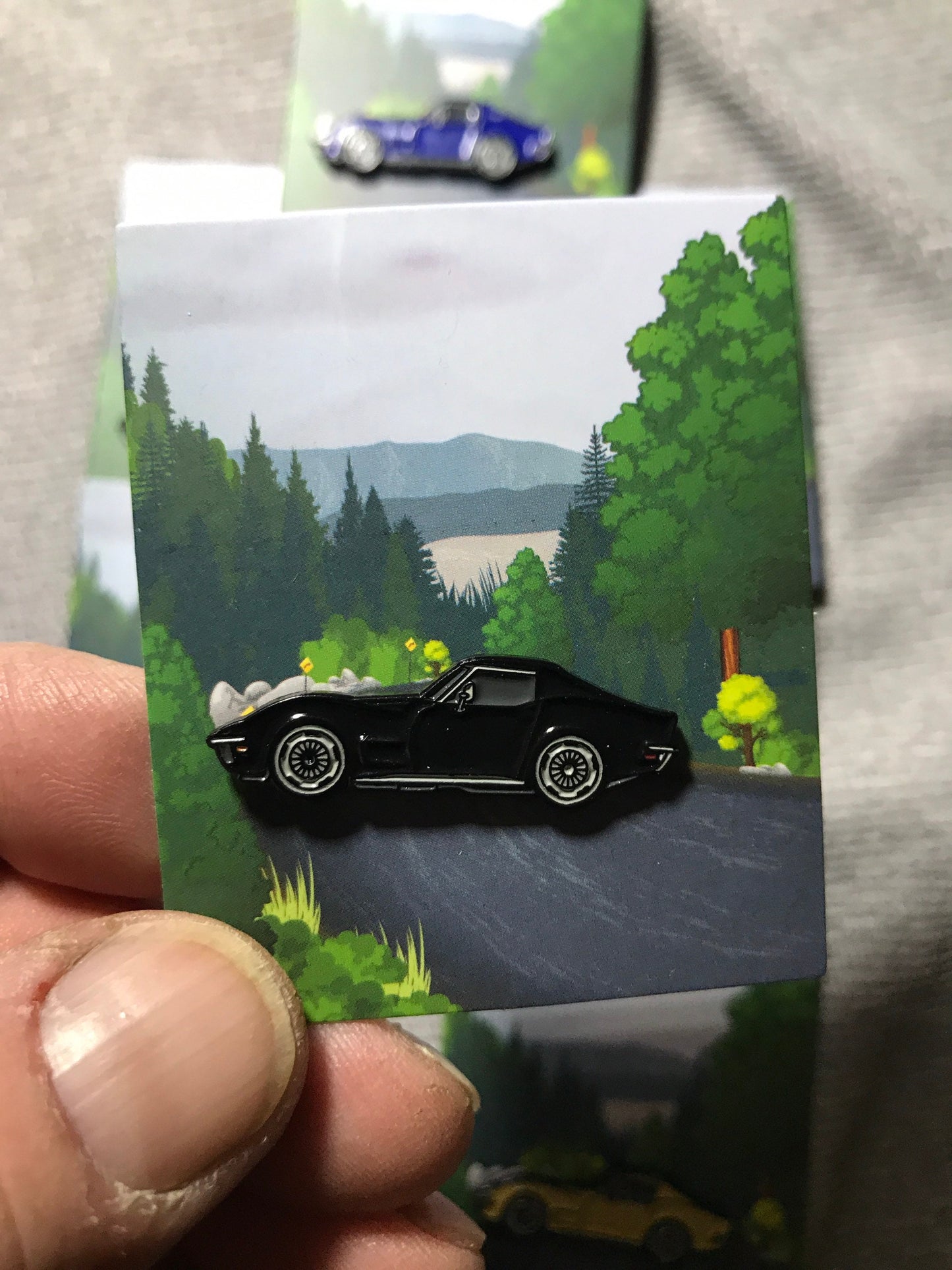 C3 #Corvette #Stingray #coupe Baked #Enamel #pinbadge #carpins 7 colors