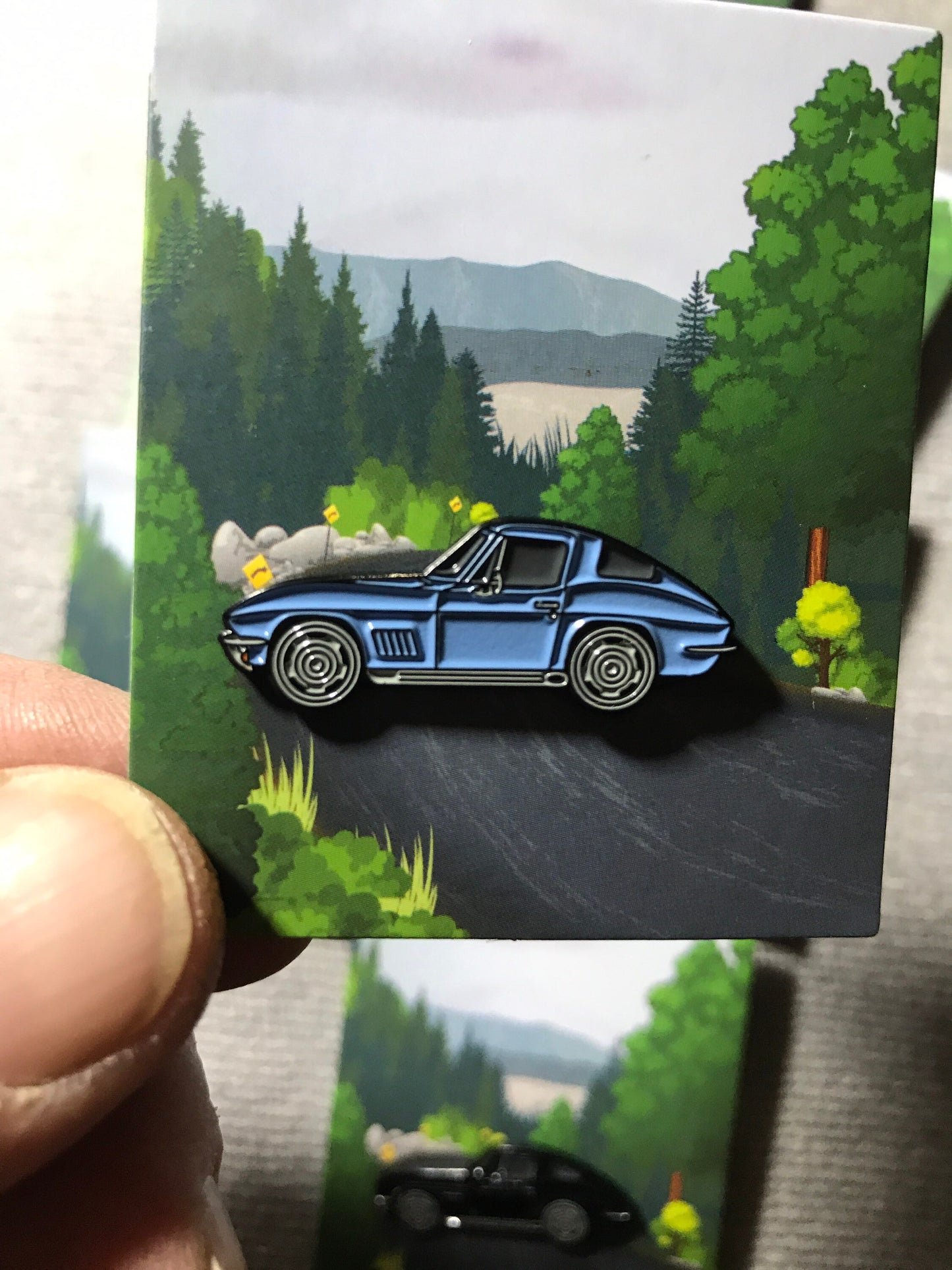 C2 #Corvette #Stingray #coupe Baked #Enamel #pinbadge #carpins 7 colors