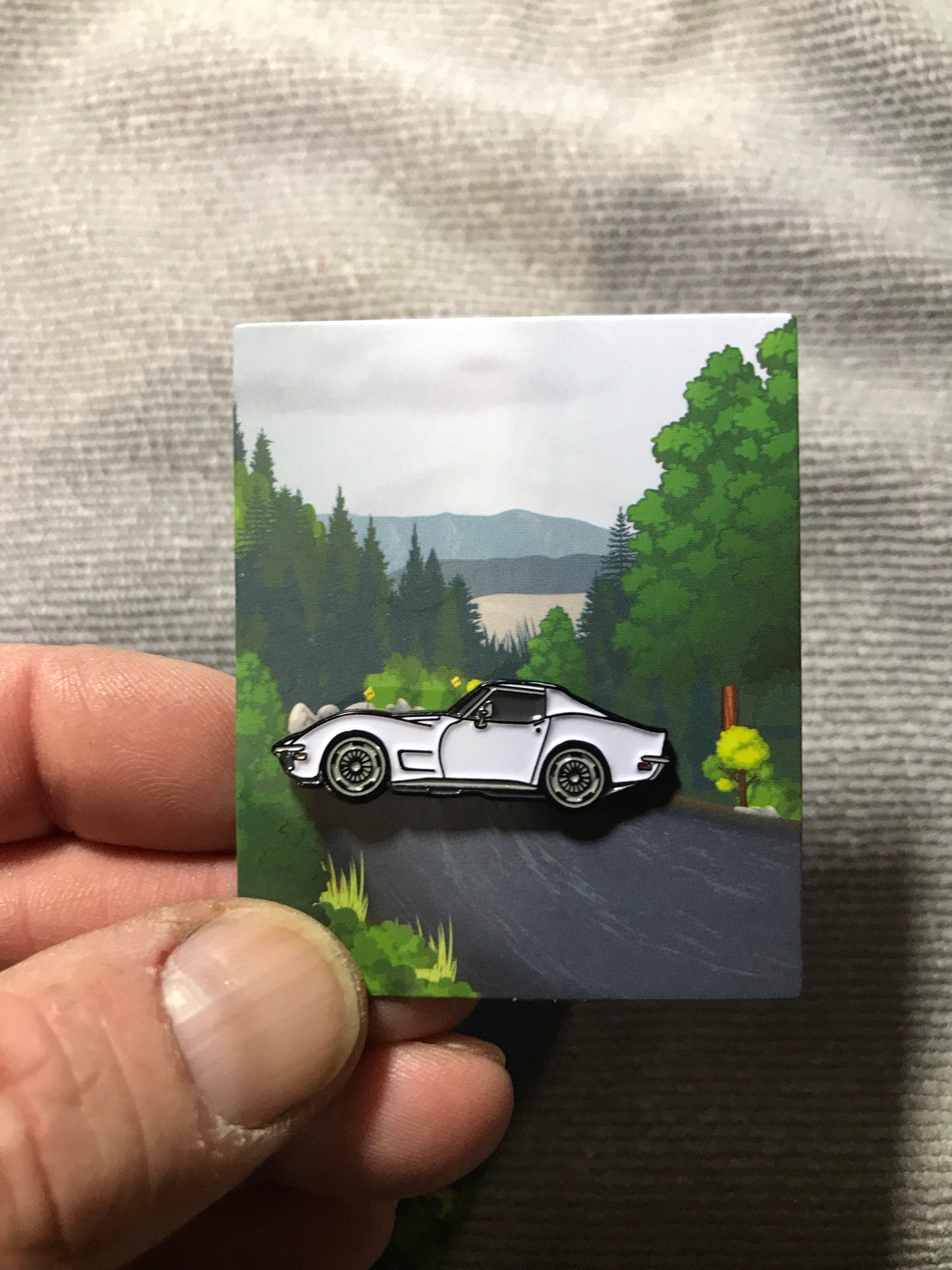 C3 #Corvette #Stingray #coupe Baked #Enamel #pinbadge #carpins 7 colors