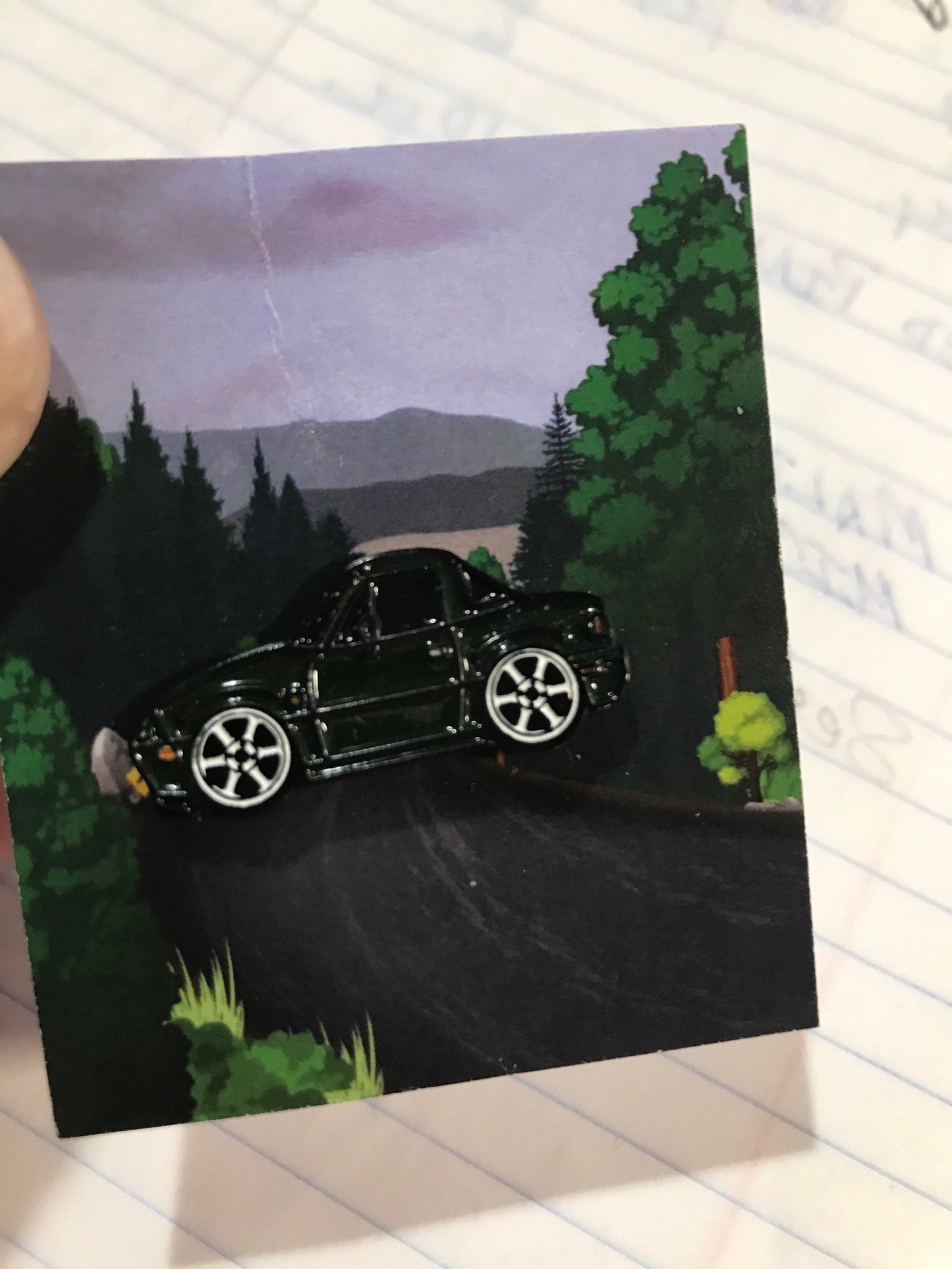 NA BRG British Racing Green #Enamel Auto #LapelPins - #Miata #MX5 #Roadster NA