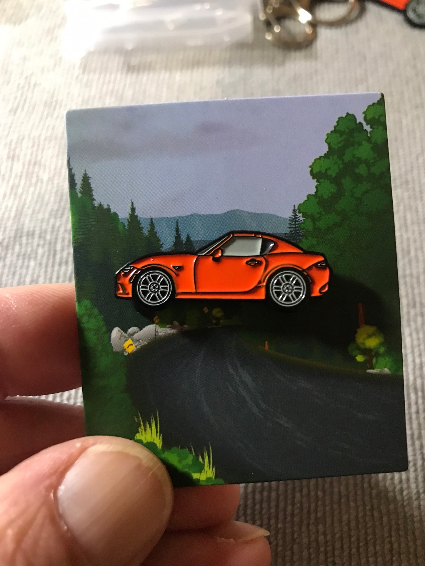Mazda Miata ND RF MX5 Pin Badge Pinback design 7 Colors