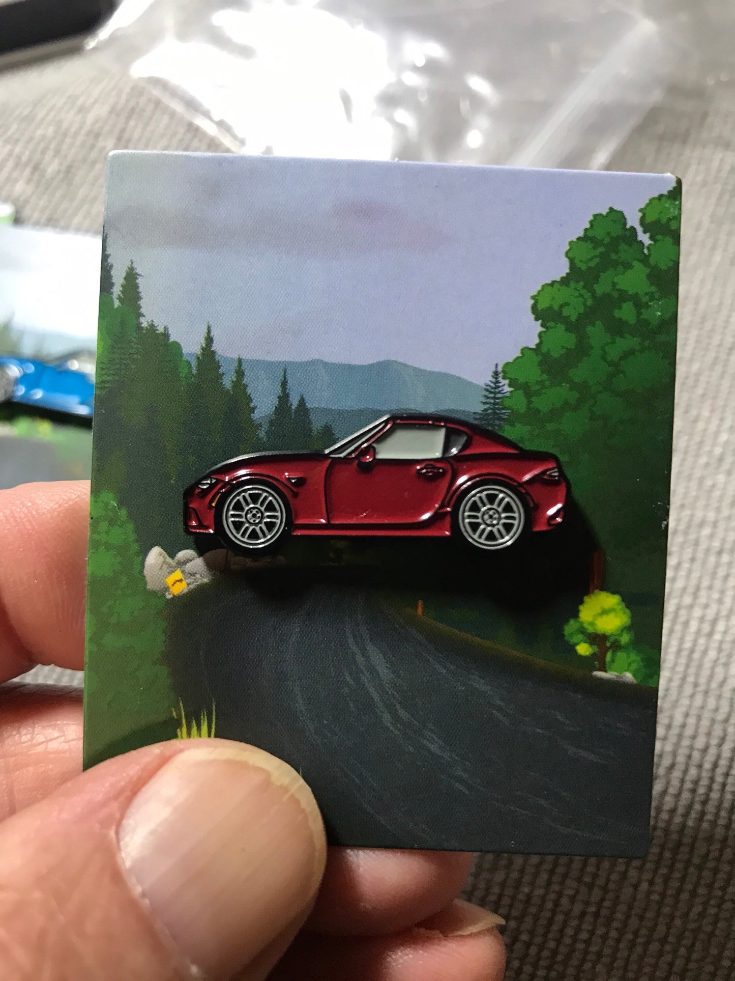 Mazda Miata ND RF MX5 Pin Badge Pinback design 7 Colors