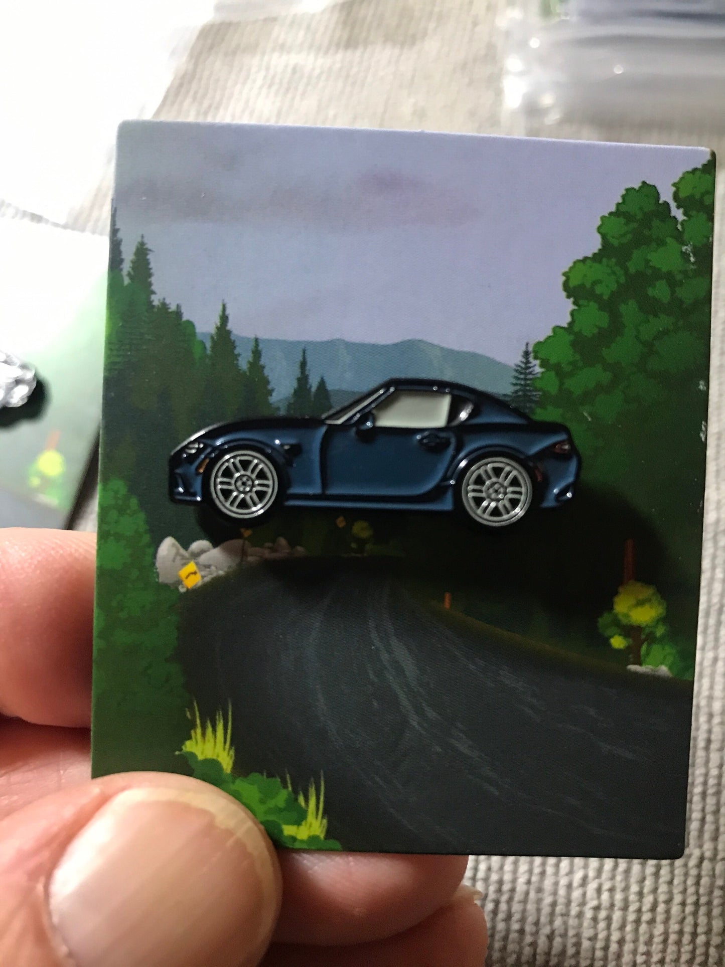 Mazda Miata ND RF MX5 Pin Badge Pinback design 7 Colors