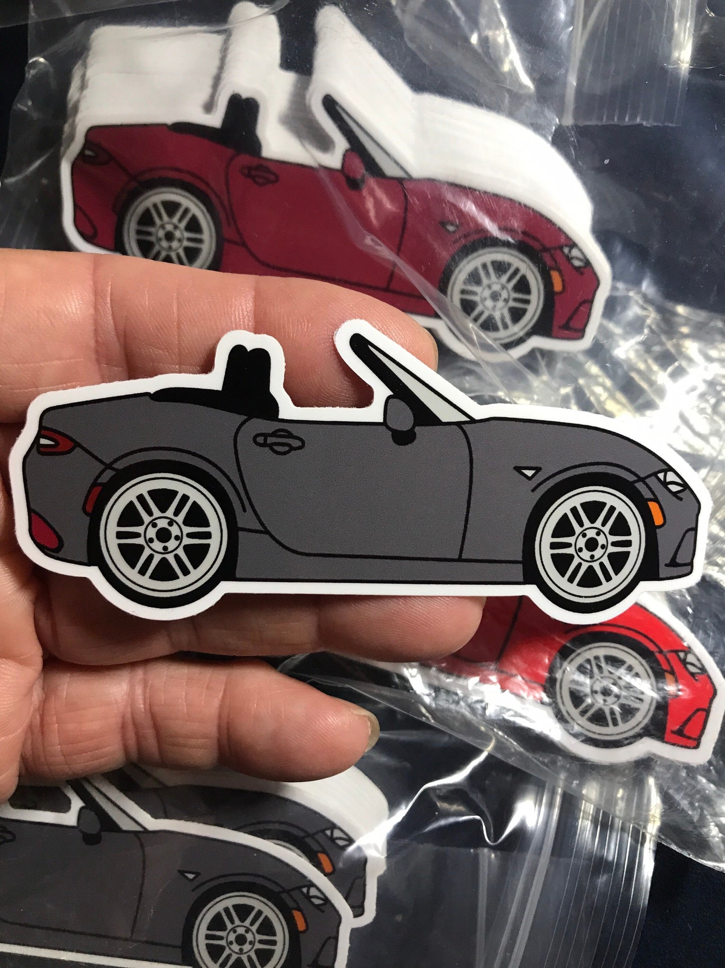 Mazda Miata STICKER ND Mk4 Roadster Convertible available in 5 colors