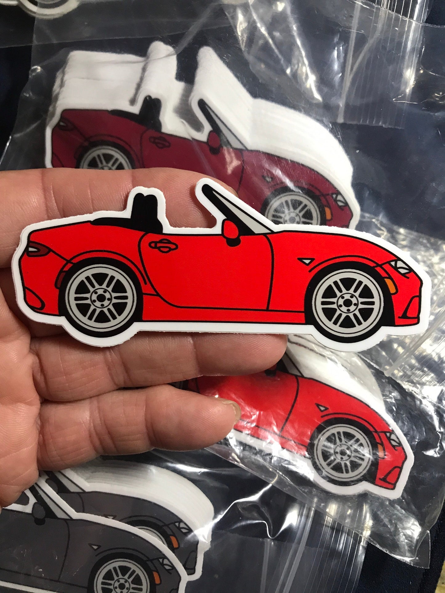 Mazda Miata STICKER ND Mk4 Roadster Convertible available in 5 colors