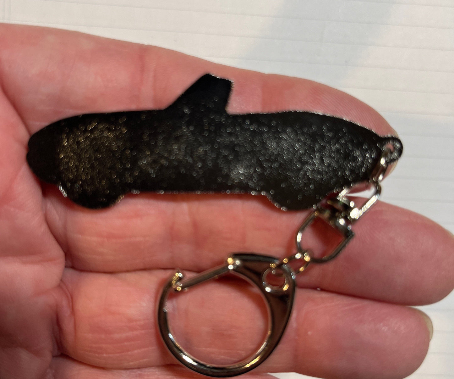 C2 RED Corvette with Steelies Enamel on Metal Keychains convertible Stingray