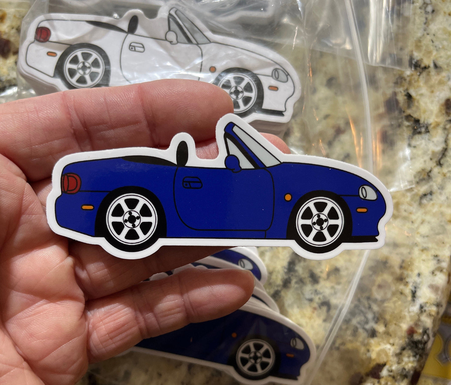 Mazda Miata STICKER NB Mk2 Roadster available in 5 colors