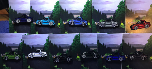 NA Mazda Miata Lapel/Hat Enamel Auto Pins NA Generation