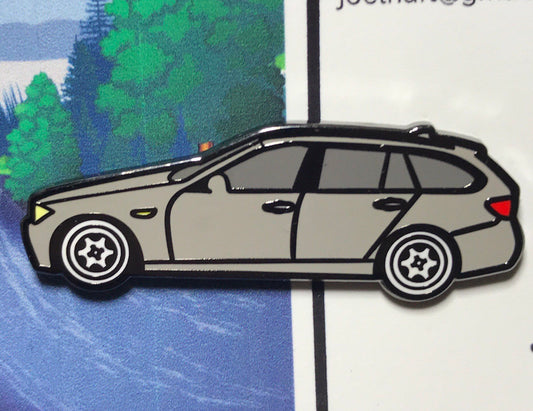 BMW Lapel Pin BLACK 3 Series Touring E36 E91 Auto Pin