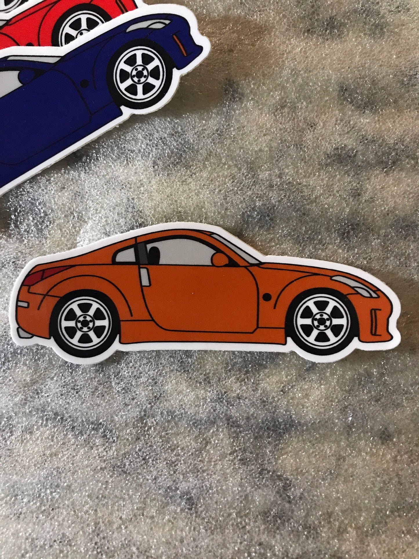 Nissan 350Z STICKERS available in 5 colors