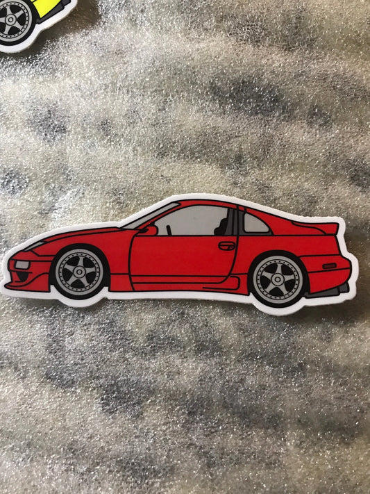 Nissan Datsun 300ZX Z32 STICKERS available in 3 colors