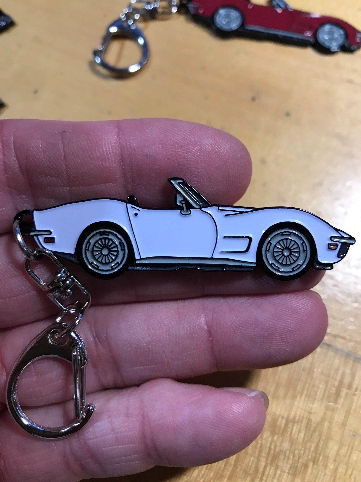 C3 #Corvette Baked Enamel Keychains  #Stingray #Convertible