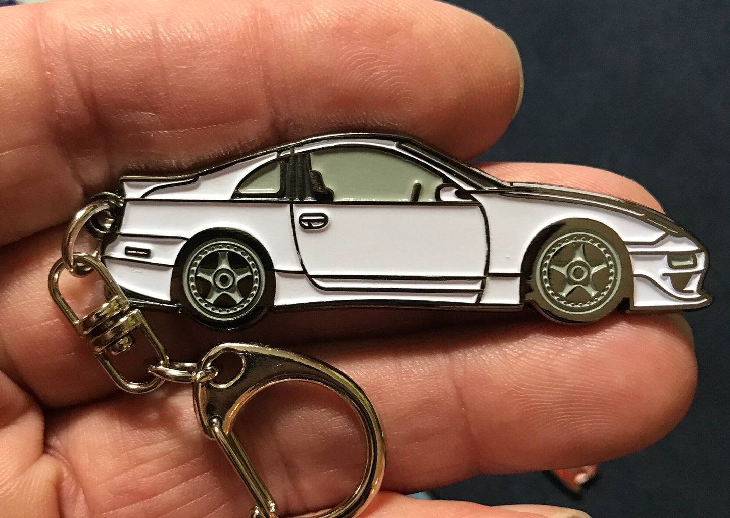 NIssan Datsun 300ZX Z32 Enamel on metal Keychains 8 Colors Available