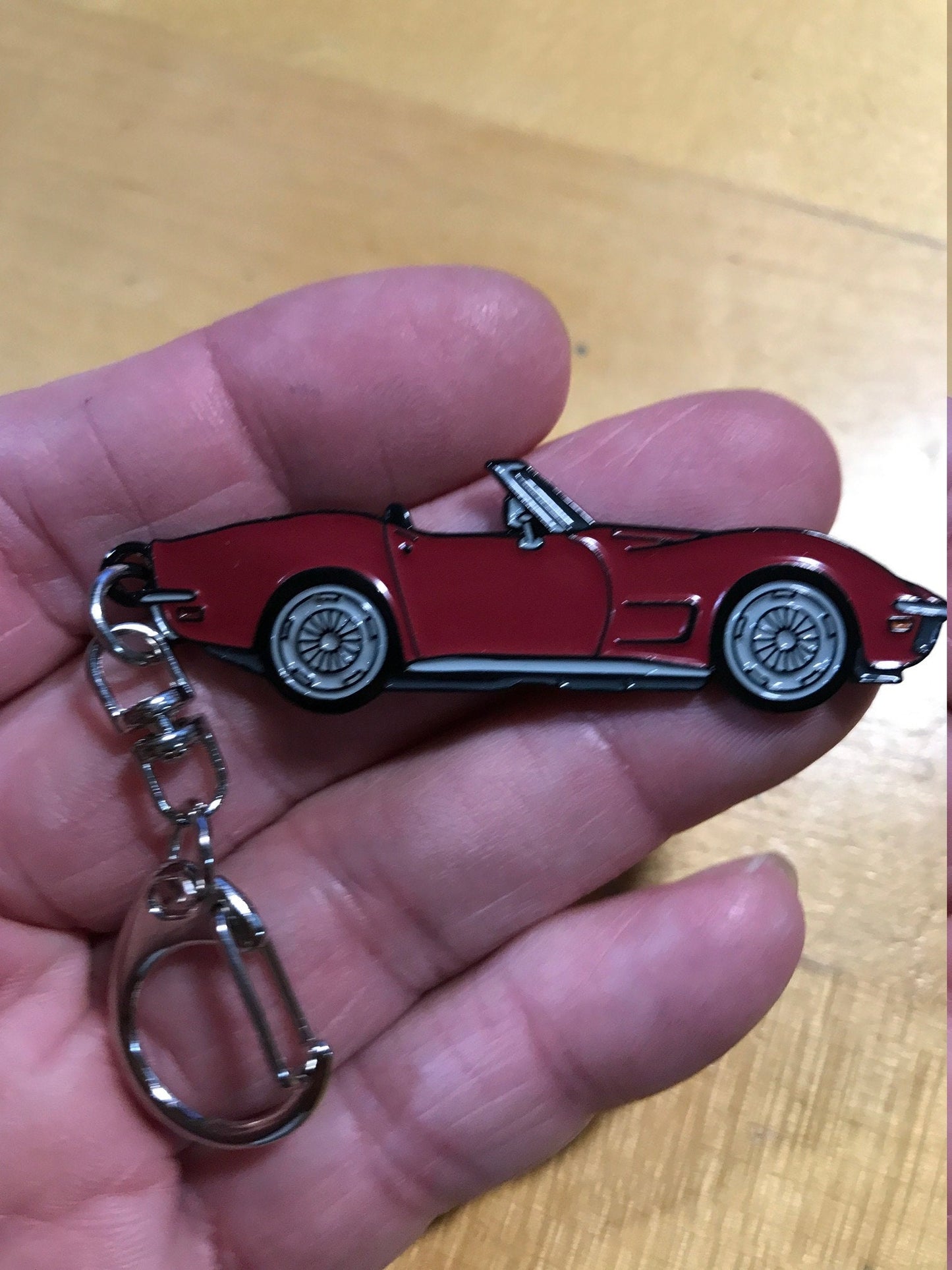 C3 #Corvette Baked Enamel Keychains #Stingray #convertible 7 Colors