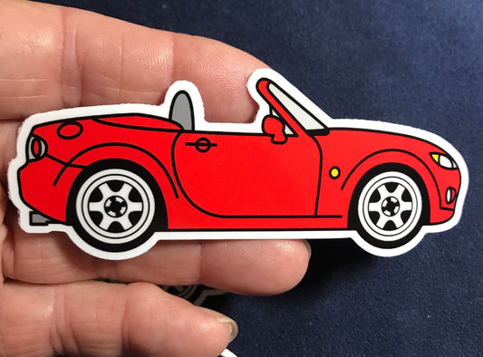 Mazda Miata STICKER NC Mk3  Roadster available in 3 colors