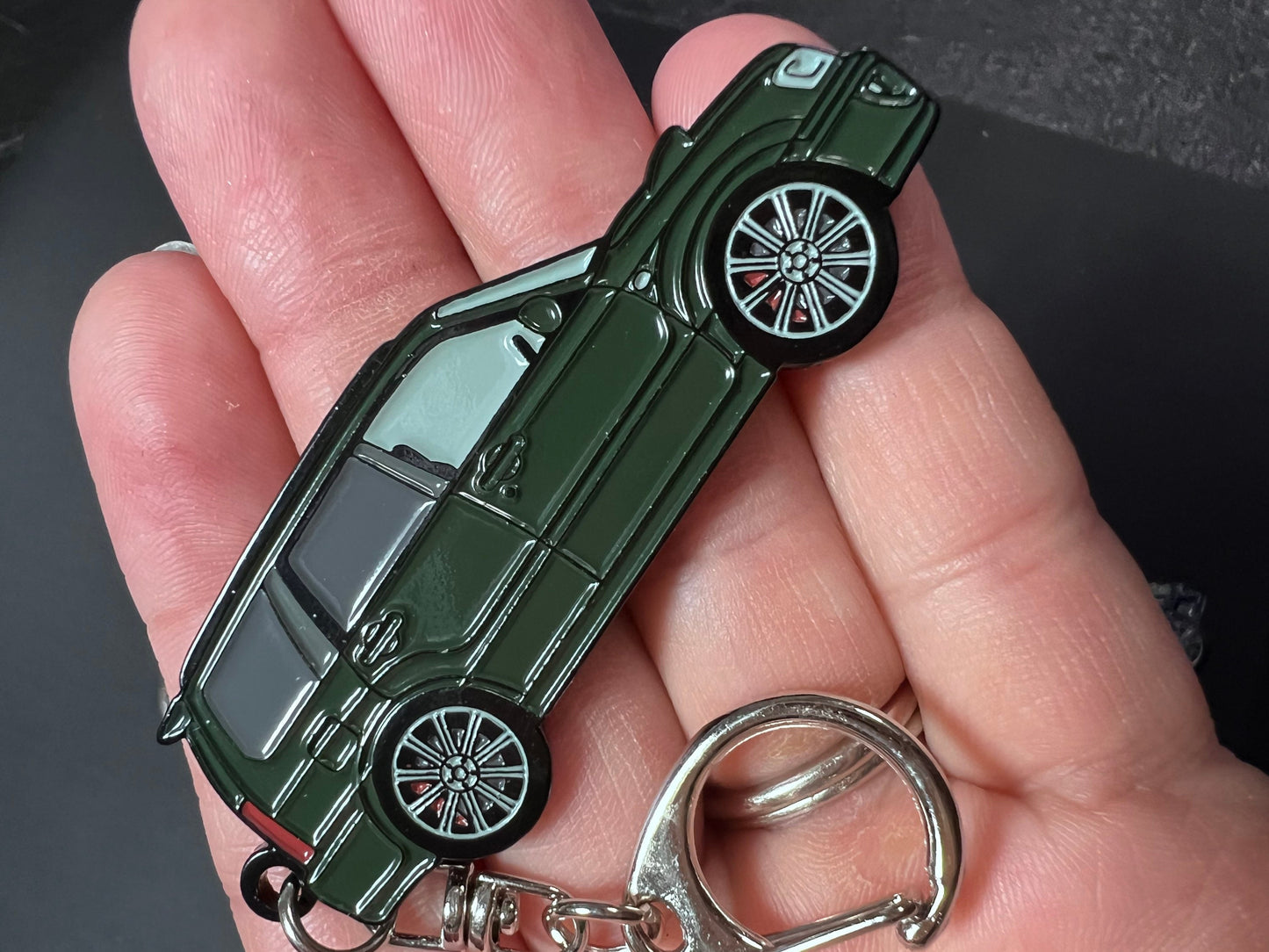 Enamel on Metal Keychains FOR Subaru Forester Turbo STi choose your color! Great gift for the Subie fan in your life!