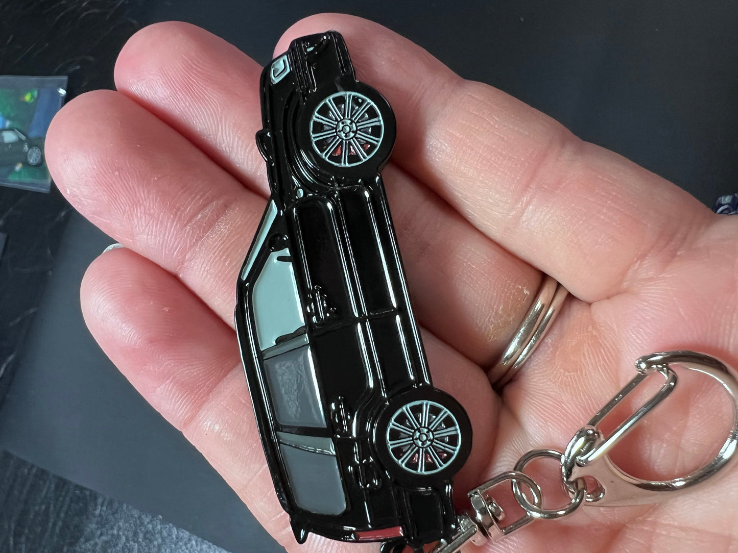 Enamel on Metal Keychains FOR Subaru Forester Turbo STi choose your color! Great gift for the Subie fan in your life!